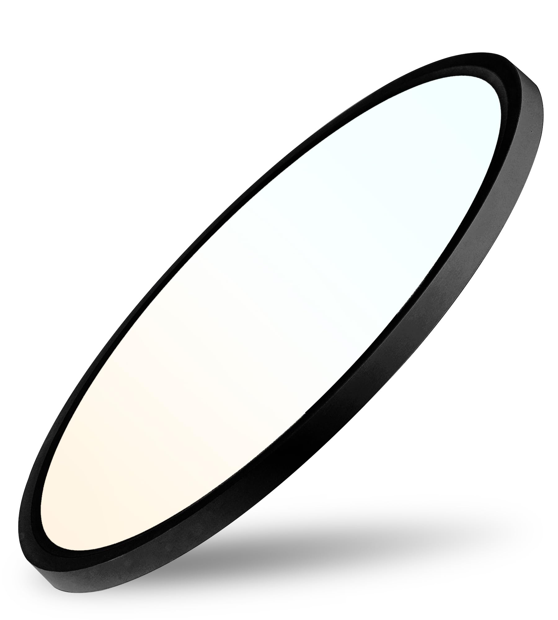 6 Pack 12 Inch Slim Dimmable LED Flush Mount Ceiling Light Fixtures, 24W 2640LM 3000K/4000K/5000K, House Upgrade Led Lights for Bedroom Hallway Laundry Room Rental Units, 240W Equiv., White
